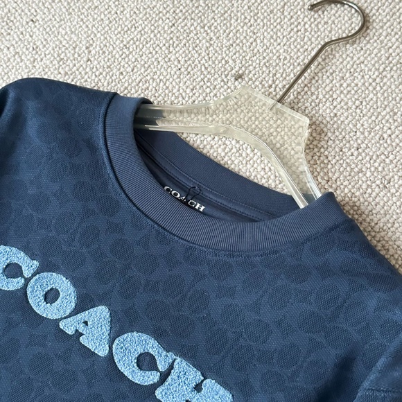COACH Sporty Signature Crewneck Sweatshirt - Picture 4 of 6
